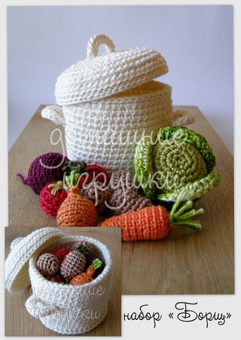 Inspiration. Crochet Kitchen Tools.