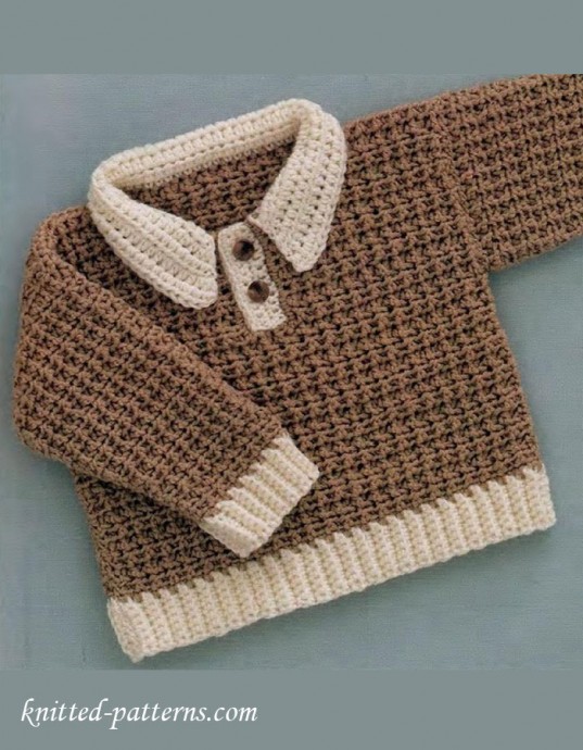 Inspiration. Knit Baby Boy Sweaters.