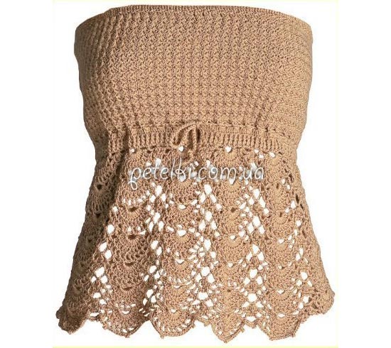 Crochet Off-Shoulder Top
