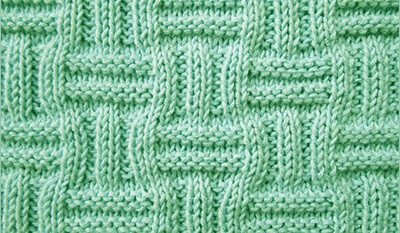 Fancy Knit Blocks Pattern