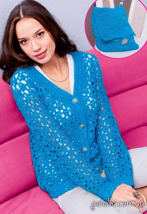 Complete Guide to Crocheting a Stylish Jacket and Bag with Detailed Instructions Complete Guide to Crocheting a Stylish Jacket and Bag with Detailed Instructions