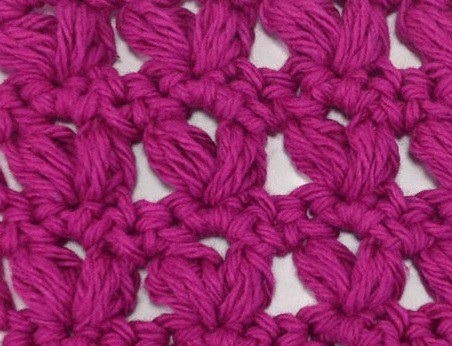 ​Crochet Puff V-Stitch Pattern