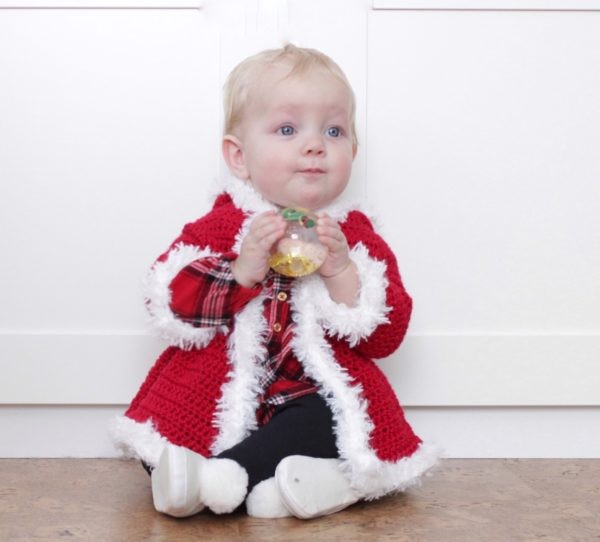 Helping our users. ​Baby Santa Crochet Coat.