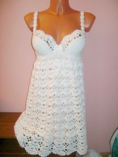 Inspiration. Crochet Dresses.