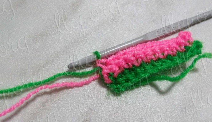 Two-Colored Crochet Brioche Pattern Two-Colored Crochet Brioche Pattern
