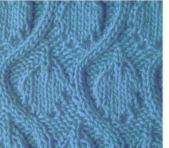 Waves and Leaves Knit Pattern Waves and Leaves Knit Pattern