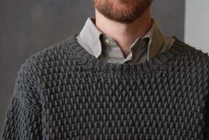 ​Crochet Men’s Pullover