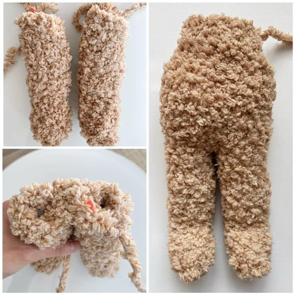 ​Fluffy Crochet Bear and Bunny