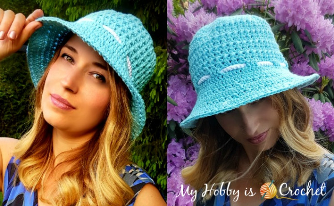 Inspiration. Crochet Sun Hats.