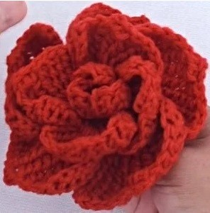 Helping our users. Crochet Volume Rose. Helping our users. Crochet Volume Rose.