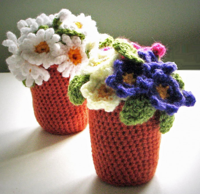 Inspiration. Crochet Home Plants.