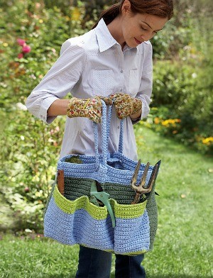 Inspiration. Crochet Garden Ideas.