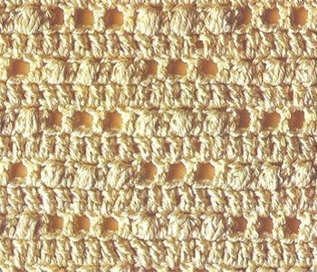 ​Relief Crochet Bricks Pattern
