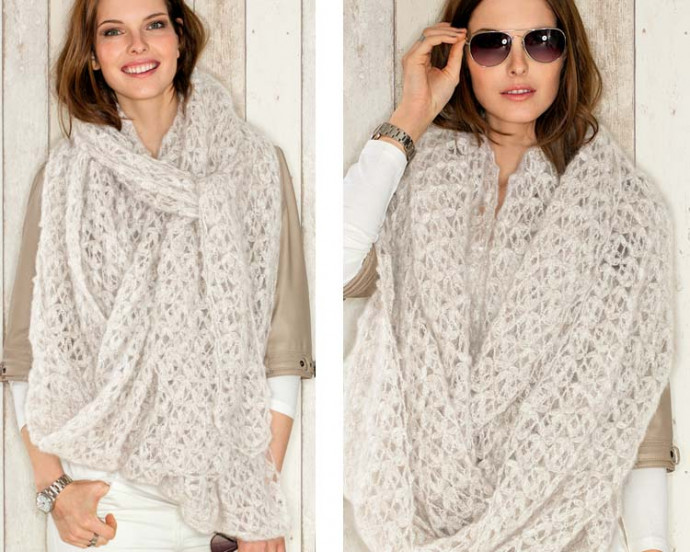 Complete Guide to Crochet Shawl with Flower Pattern and Picot Fringe Complete Guide to Crochet Shawl with Flower Pattern and Picot Fringe