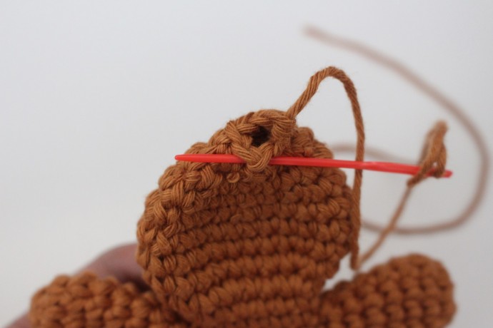 Helping our users. ​Crochet Gingerbread Man.