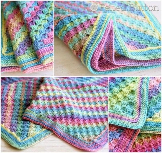 Inspiration. Summer Crochet Blanket.