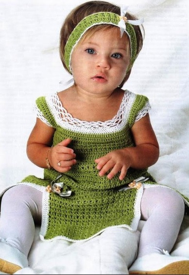 Complete Guide to Crochet a Stunning Dress and Head-Band for Babies Complete Guide to Crochet a Stunning Dress and Head-Band for Babies