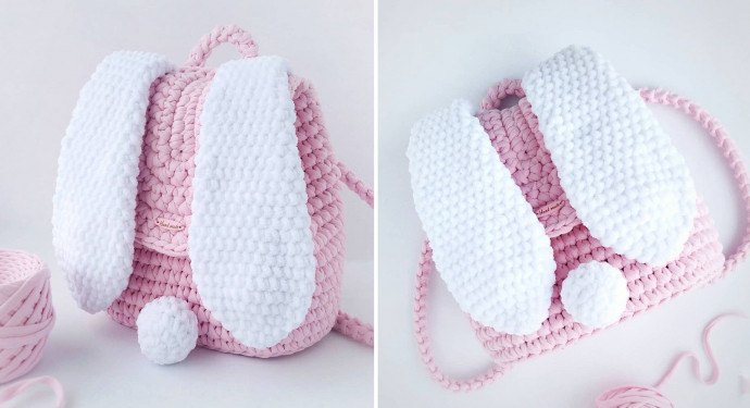 Inspiration. Crochet Baby Backpacks.