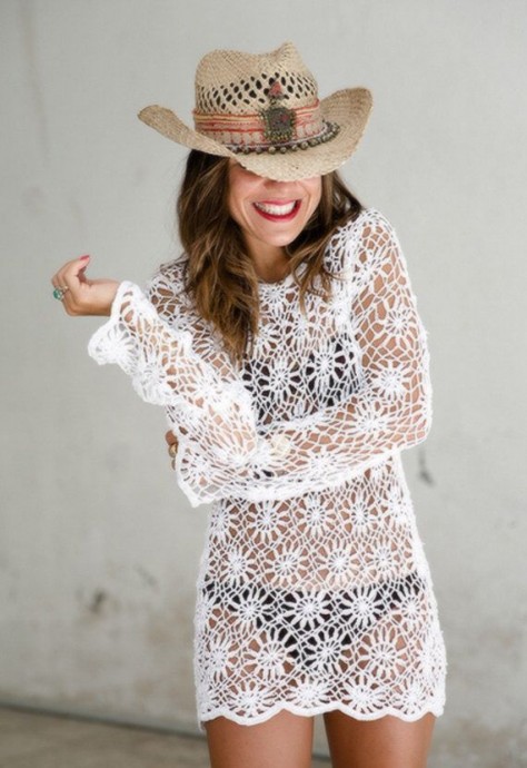 Inspiration Crochet Beach Tunics.