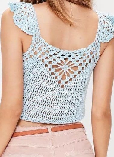 Inspiration. Crochet Tops.