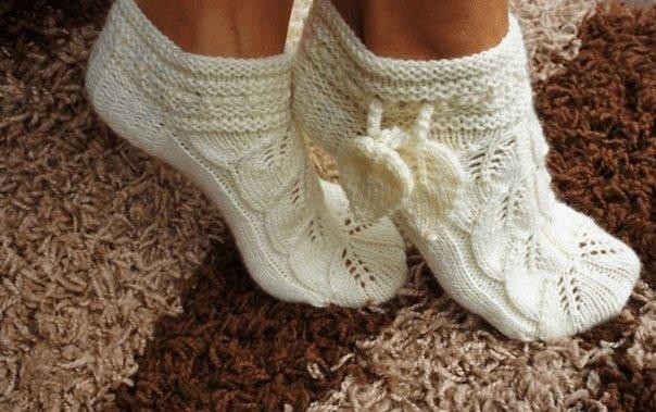 ​Relief Knit Slippers