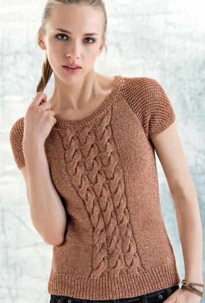 ​Summer Short-Sleeved Sweater