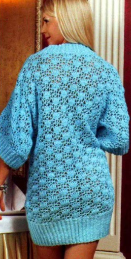 Crochet Pullover-Tunic