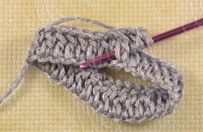 ​Diagonal Crochet Stitch