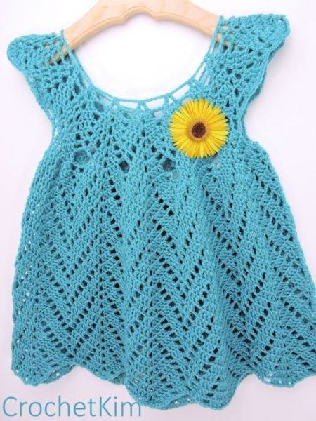 Inspiration. Crochet Baby Dresses.
