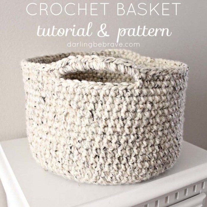 Inspiration. Crochet Baskets.