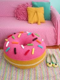 Inspiration. Crochet Poufs.