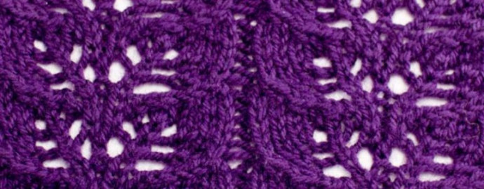 ​Twin Leaf Knit Lace Pattern