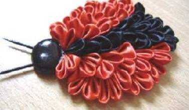 ​Ladybird From Satin Ribbons