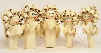 Create Your Own Unique Macaroni Angel with Simple Materials Create Your Own Unique Macaroni Angel with Simple Materials