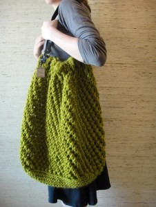 Helping our users. ​Knit Tote Bag.