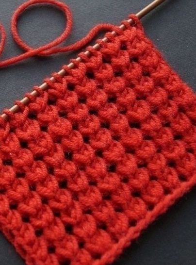Simple Knit Stitch