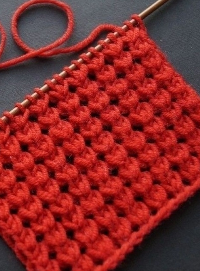 Simple Knit Stitch Simple Knit Stitch