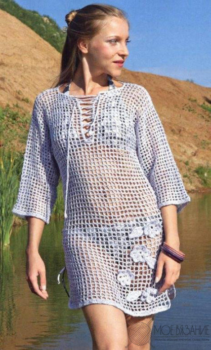 Complete Guide to Crocheting a Beautiful Lavender Tunic with Detailed Instructions Complete Guide to Crocheting a Beautiful Lavender Tunic with Detailed Instructions