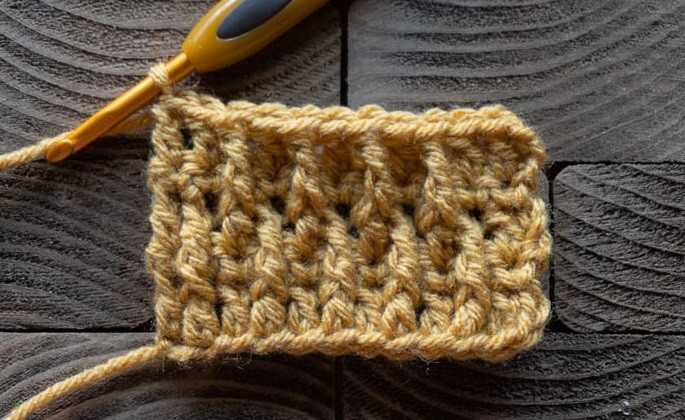 Helping our users. ​Crochet Alpine Stitch.