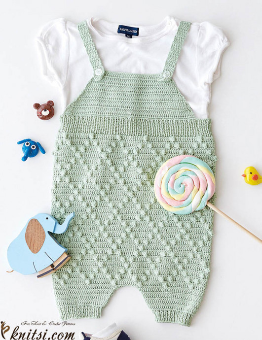 Inspiration. Crochet Baby Rompers.