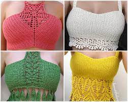 Inspiration. Crochet Crop Tops.