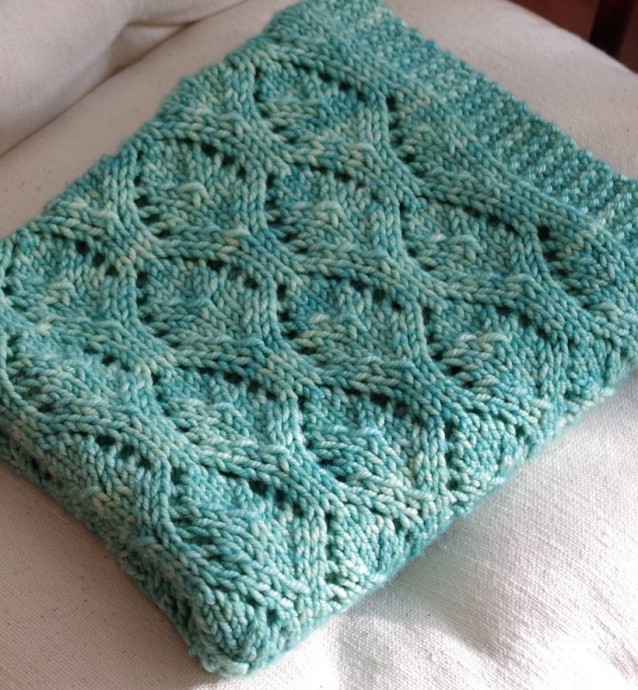 Inspiration. Knit Baby Blankets.