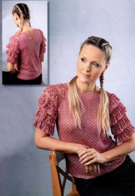 Complete Crochet Sweater Instructions with Size Guide and Material Needs