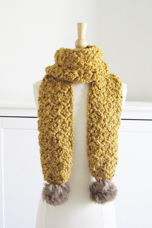 ​15 Hour Crochet Scarf Pattern