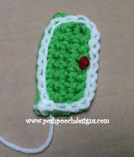 ​Gingerbread House Crochet Ornament