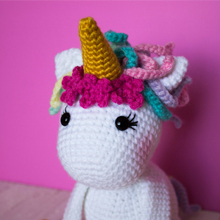 Helping our users. ​Amigurumi Baby Unicorn.