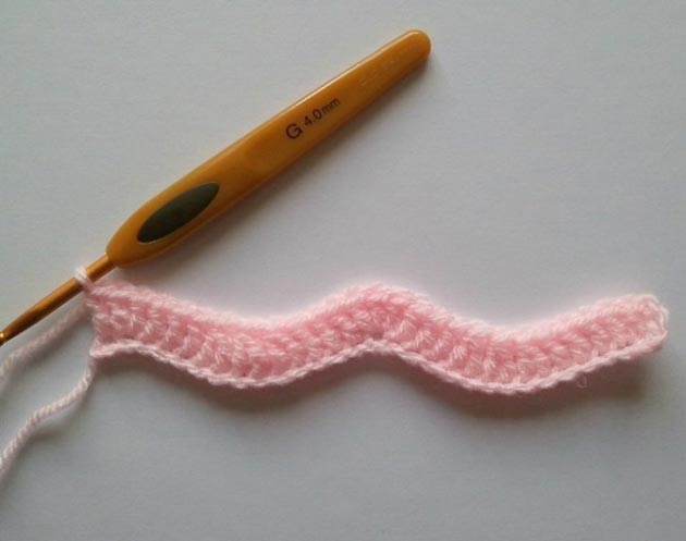 Nice and Elegant Crochet Waves Stitch Pattern Nice and Elegant Crochet Waves Stitch Pattern