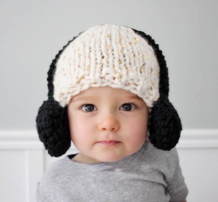 Baby Knitted Headphones