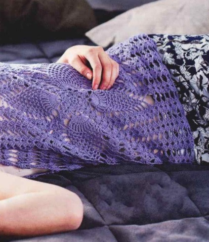 Crochet Purple Top