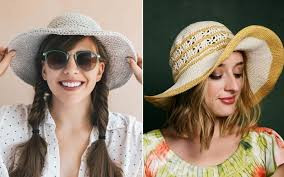 Inspiration. Crochet Sun Hats.